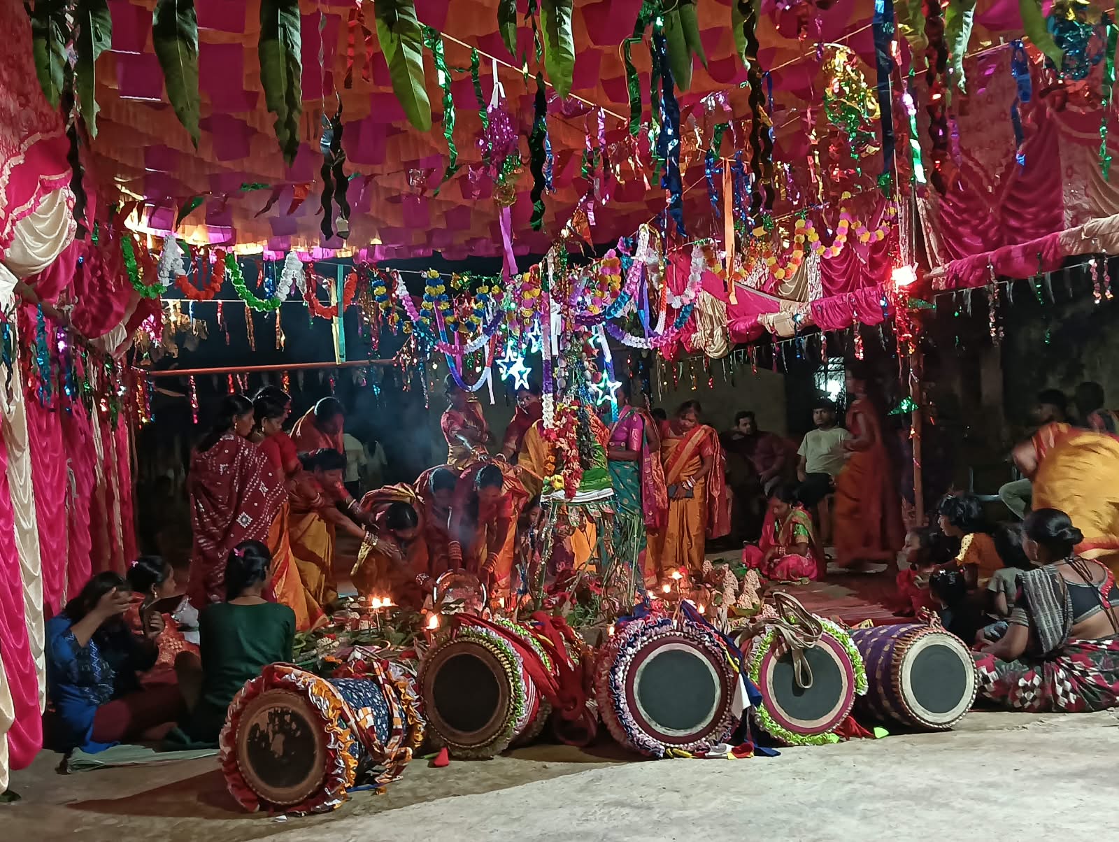 ଗରିଆବାହାଲ ରେ କରମ୍ ସାନି ପୂଜା ଉଦଯାପିତ