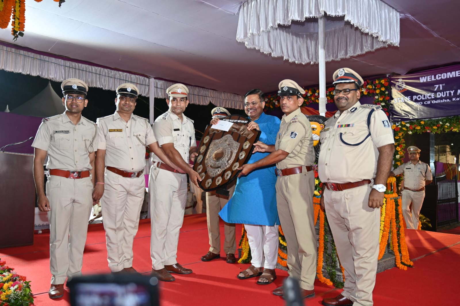 ୭୧ତମ ରାଜ୍ୟ ପୁଲିସ ବୃତ୍ତିଗତ ପ୍ରତିଯୋଗିତା ଉଦ୍‌ଯାପିତ