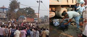 ସଡ଼କ ଦୁର୍ଘଟଣାରେ ଶାଳୀ ମୃତ, ଭିଣୋଇ ଗୁରୁତର