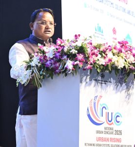 ନ୍ୟାସନାଲ୍‌ ଅର୍ବାନ୍‌ କନ୍‌କ୍ଲେଭ୍‌-୨୦୨୬ ଉଦ୍‌ଘାଟନ କଲେ ମୁଖ୍ୟମନ୍ତ୍ରୀ  ପିଏମ ଇ-ବସ୍‌ ସେବା ଯୋଜନାରେ ୨୬ଟି ଇ-ବସ୍ ସେବାର ଶୁଭାରମ୍ଭ  ଏହି ଯୋଜନାରେ ସମୁଦାୟ ୪୦୦ ଇ-ବସ୍ ଆସିବ