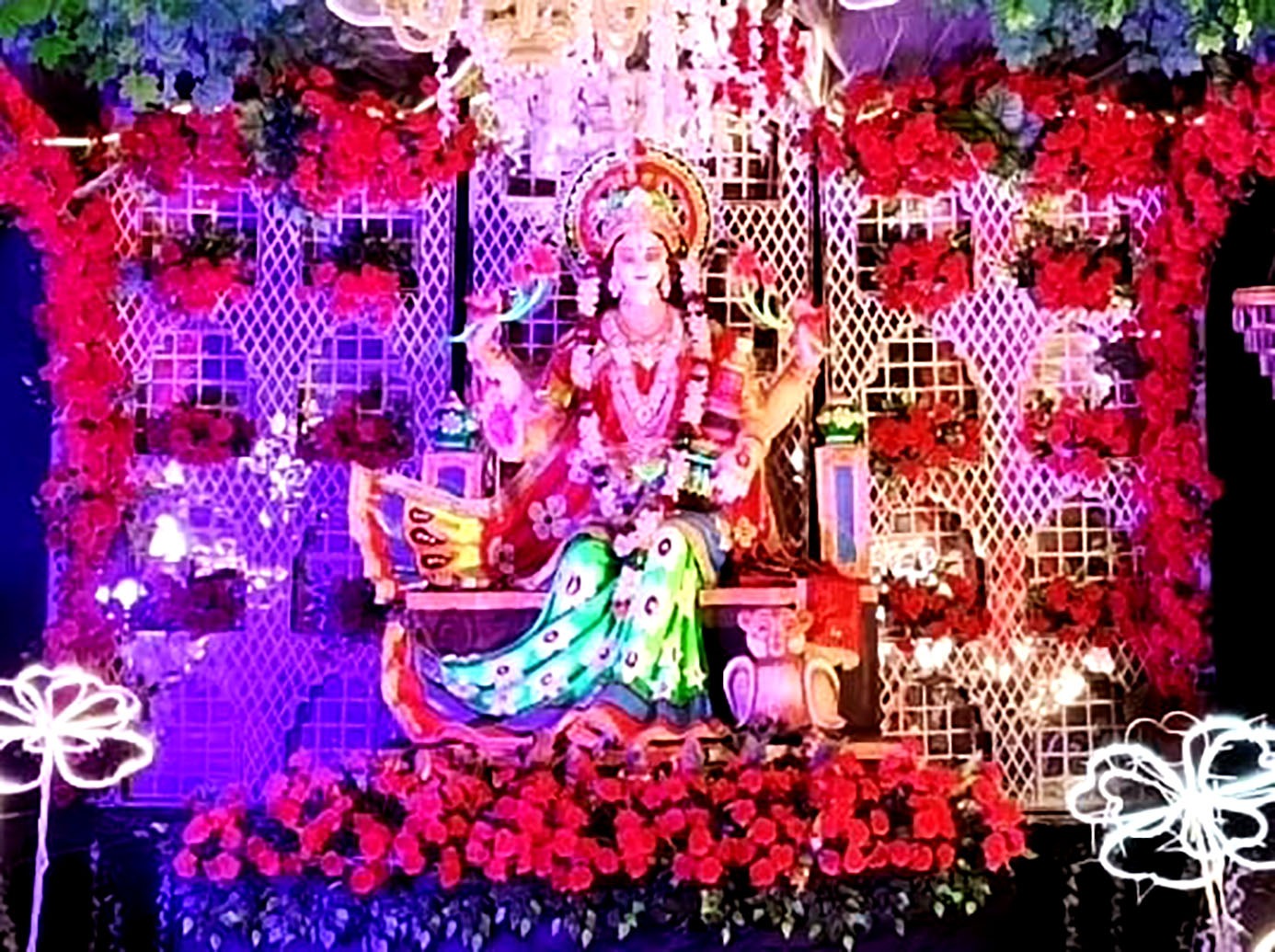 ୧୫ଟି ମଣ୍ଡପରେ ପୂଜା ପାଉଛନ୍ତି ମା’ ପଦ୍ମାଳୟା : ତାଳଚେର