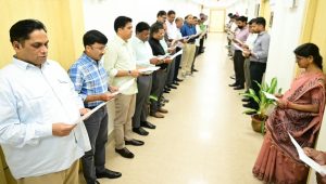 ମୁଖ୍ୟମନ୍ତ୍ରୀଙ୍କ କାର୍ଯ୍ୟାଳୟରେ ରାଷ୍ଟ୍ରୀୟ ଏକତା ଦିବସ ପାଳିତ