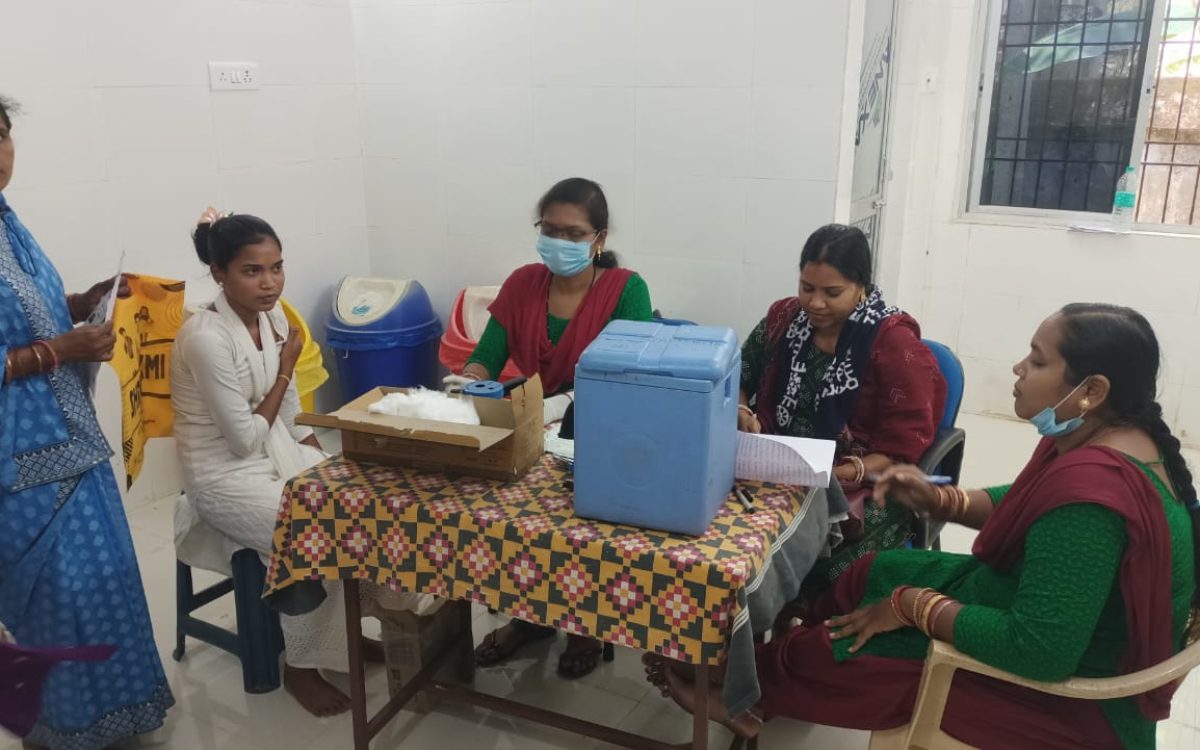 ରଜଡ଼ଙ୍ଗ ସ୍ୱାସ୍ଥ୍ୟକେନ୍ଦ୍ର ରେ HPVଟୀକା କରଣ ଆରମ୍ଭ