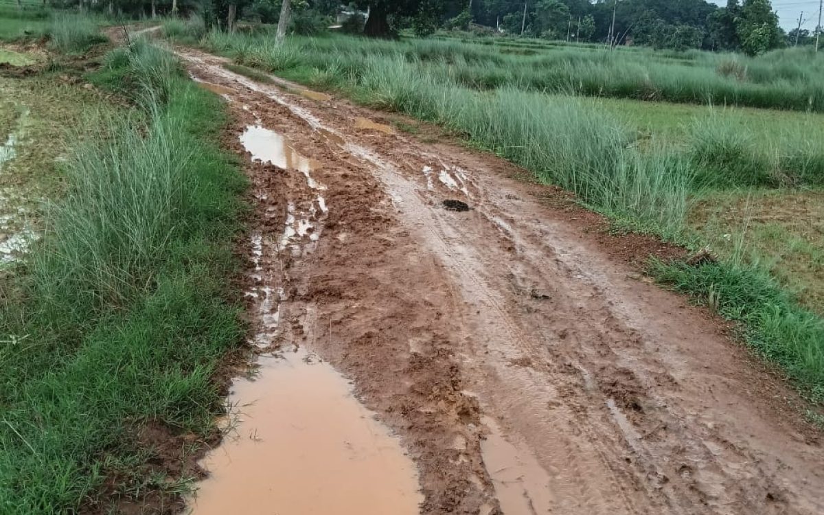 ଜନଶୁଣାଣିରେ ଅଭିଯୋଗ ପରେ ବି ଫଳ ଶୂନ, ରାସ୍ତା ସମସ୍ୟାରେ ଅସନ୍ତୁଷ୍ଟ ଗ୍ରାମବାସୀ