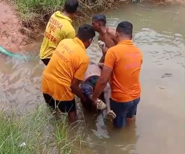 ପୋଖରୀରେ ବୁଡି ଯୁବକ ମୃତ, ୨୪ଘଣ୍ଟା ପରେ ମୃତଦେହ ଉଦ୍ଧାରକଲା ଅଗ୍ନିଶମବିଭାଗ