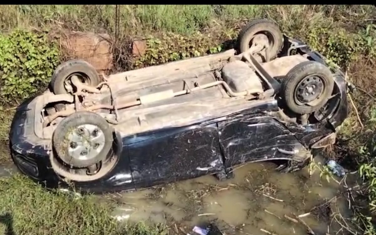 ମର୍ମାତୁଦ ସଡ଼କ ଦୃଘଟଣା ନାଳ ଭିତରେ କାର ମାରିଲା ଚିତପଟାଙ୍ଗ