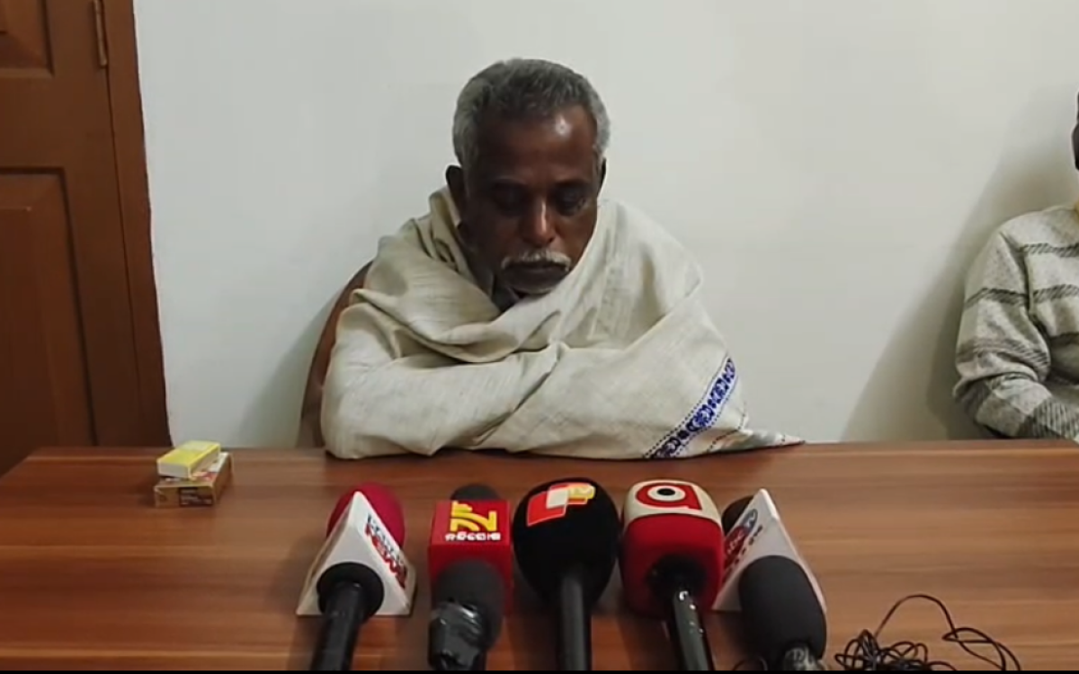 Big breking ଚମ୍ପୁଆ ବିଧାୟକ ସନାତନ ମହାକୁଡ଼, ଦଳ ବିରୋଧୀ କାର୍ଯ୍ୟ ପାଇଁ ଦଳରୁ ନିଲମ୍ବିତ