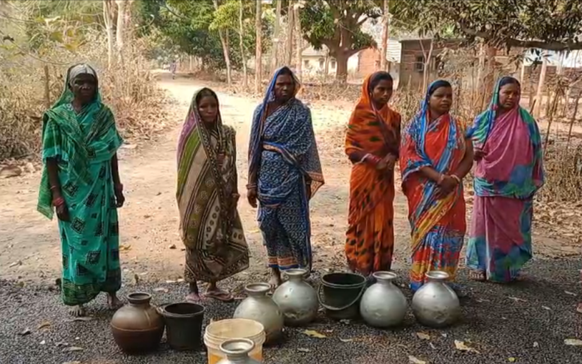 ବସୁଧା ଯୋଜନା ନାମ କୁ ମାତ୍ର, ପାଣି ପାଇଁ ହନ୍ତସନ୍ତ ଗ୍ରାମବାସି