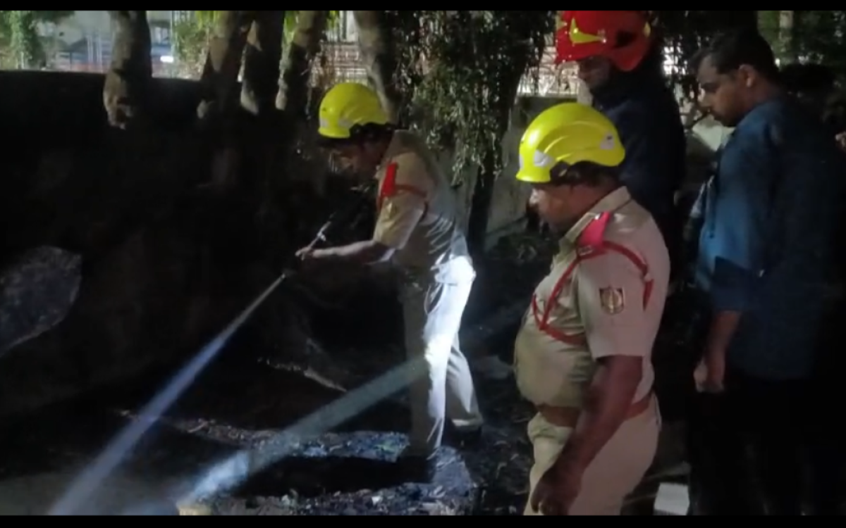 ପୁଣି ଏସସିବି ମେଡିକାଲ ଅଳିଆ ଗଦାରେ ଲାଗିଲା ନିଆଁ