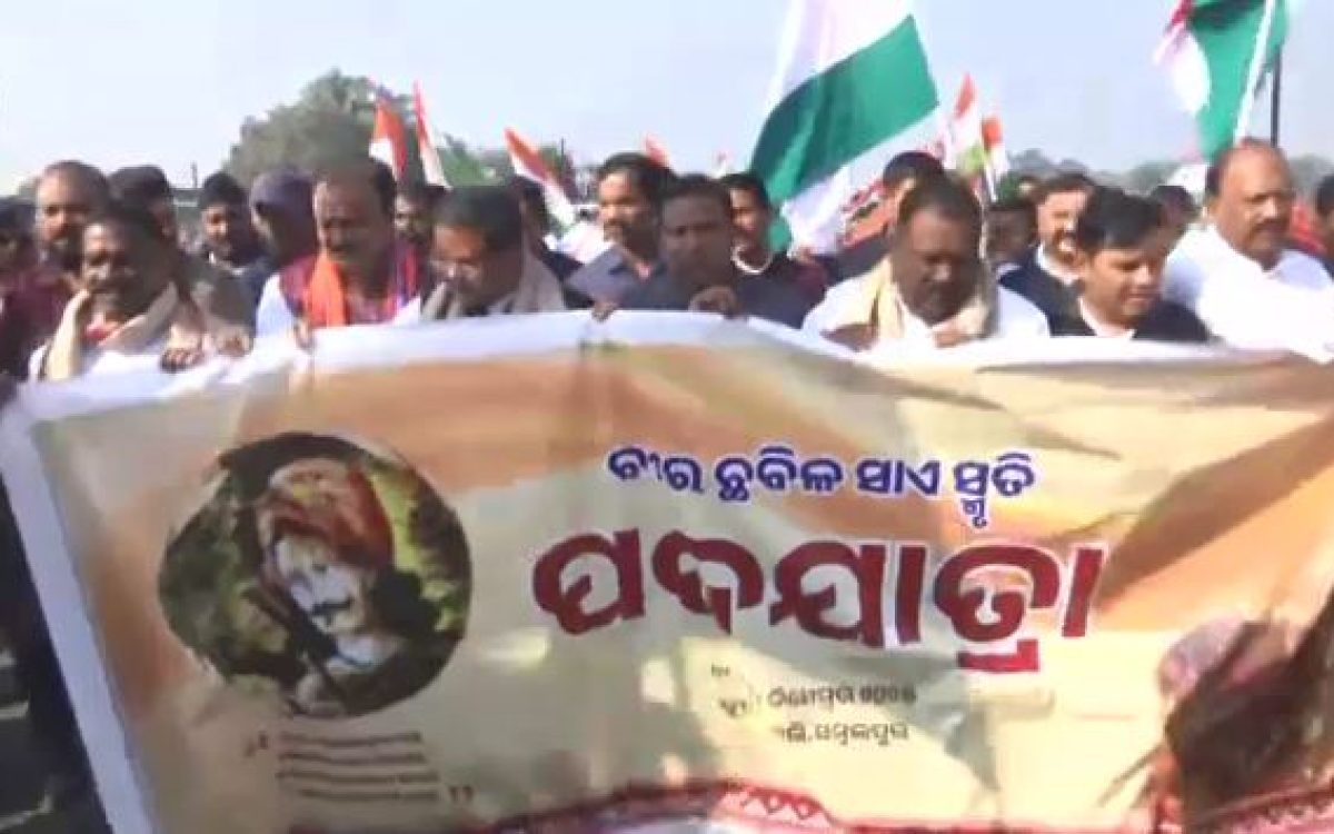 ପଦଯାତ୍ରାରେ ସାମିଲ ହେଲେ କେନ୍ଦ୍ର ମନ୍ତ୍ରୀ ଧମେନ୍ଦ୍ର ପ୍ରଧାନ