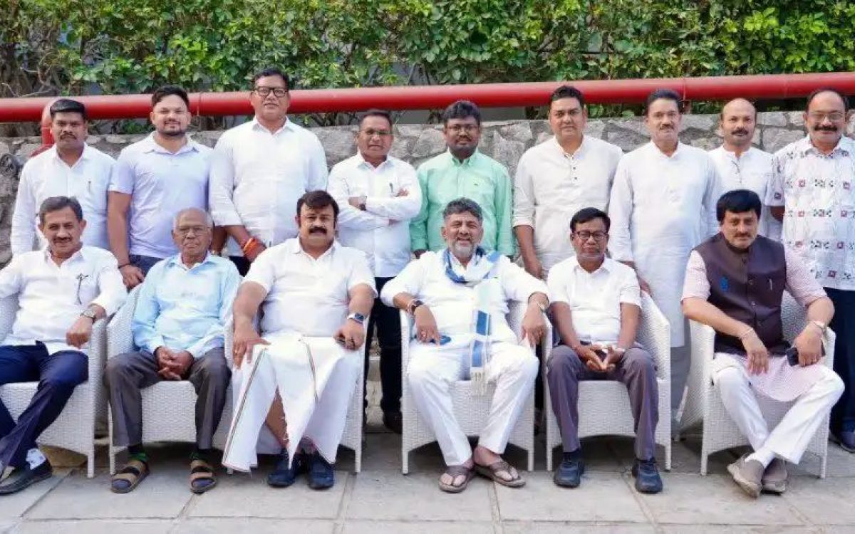 ଓଡ଼ିଶା କଂଗ୍ରେସ ବିଧାୟକଙ୍କୁ ଭେଟିଲେ କର୍ଣ୍ଣାଟକ ଉପମୁଖ୍ୟମନ୍ତ୍ରୀ ଡିକେ ଶିବକୁମାର